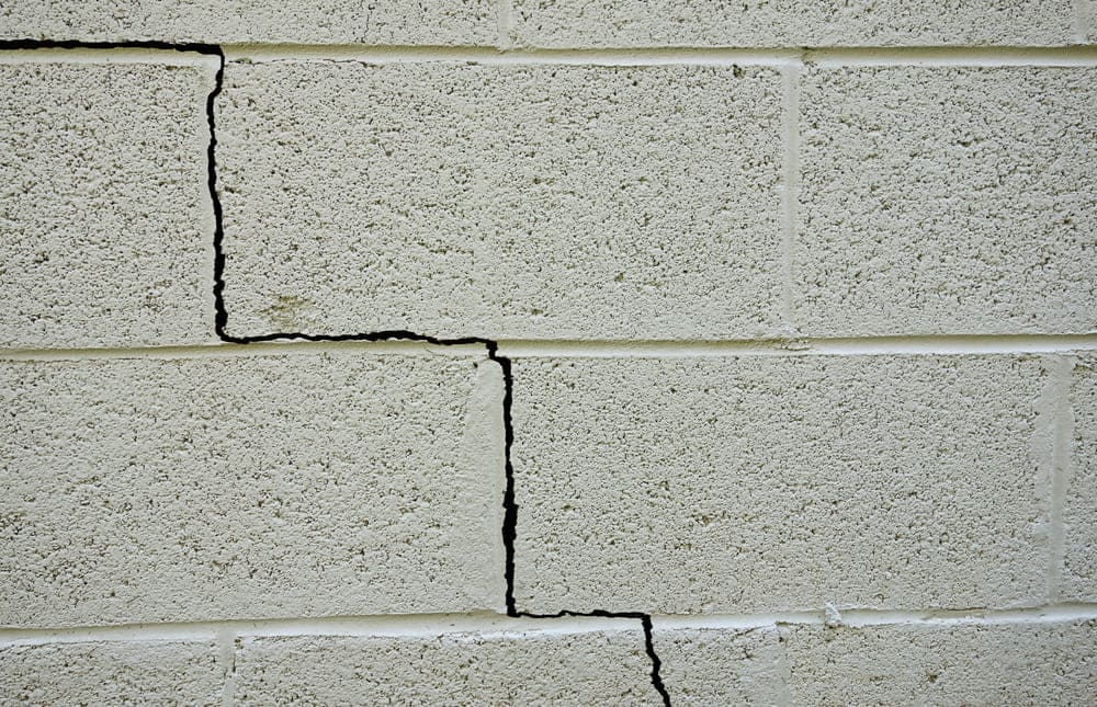 Exemple de maison avec fissures